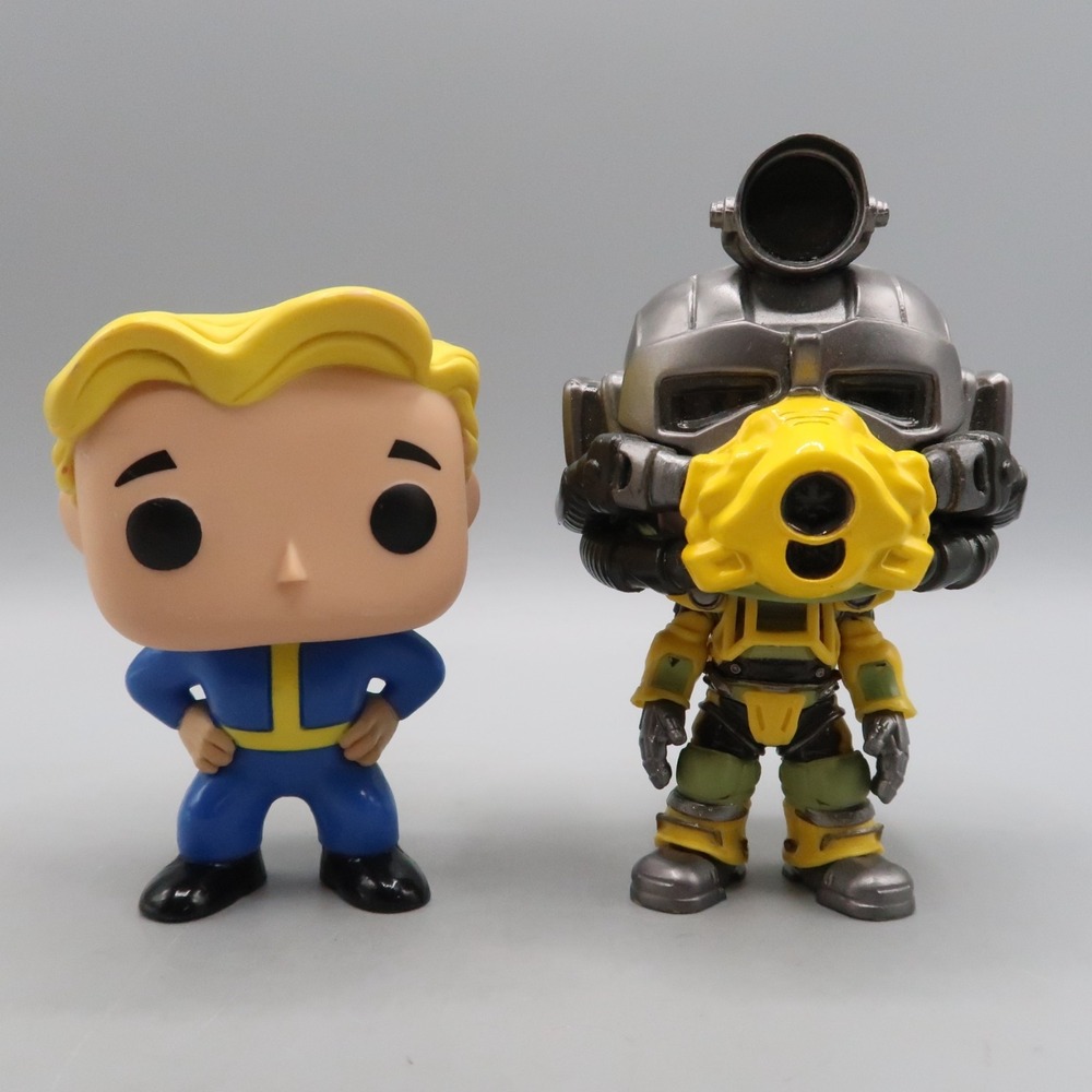 Funko Pop! Vinyl: Fallout‎ 76 Excavator Power Armor & Vault Boy Lot Toy